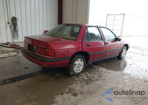 1992 Chevrolet Corsica Lt from USA, damaged, VIN 1G1LT53T6NY197040